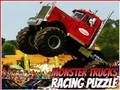 Laro Monster trucks racing puzzle online