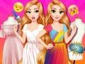 Laro Pangkulay ng Damit ng mga Prinsesa  online