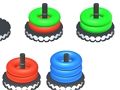 Laro Stack match: color hoop game online