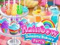 Laro Rainbow Desserts Bakery Party online