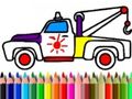 Laro Bumalik sa Paaralan: Truck Coloring Book  online