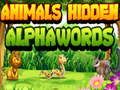 Laro Mga Hayop na Nakatagong AlphaWords  online
