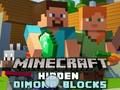 Laro Minecraft nakatagong mga bloke ng brilyante online