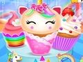 Laro Disenyo ng Pagluluto ng Unicorn Mermaid Cupcake  online