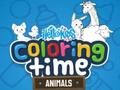 Laro HelloKids Coloring Time Mga Hayop  online