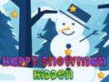 Laro Maligayang Snowman na nakatago online