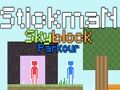 Laro Stickman Skyblock Parkour online