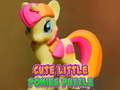 Laro Ang cute na maliit na ponies puzzle online