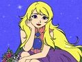 Laro Ang princess coloring book glitter online