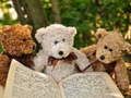 Laro Cuddly tatlong teddy jigsaw online