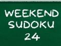 Laro Weekend Sudoku 24 online