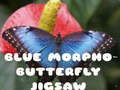 Laro Blue Morpho Butterfly Jigsaw online