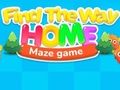 Laro Hanapin ang paraan ng laro ng maze sa bahay online