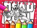 Laro Book ng pangkulay ng Deadpool online