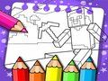 Laro Minecraft Coloring Book online