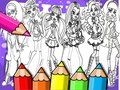 Laro Monster High Coloring Book online