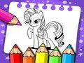 Laro Ang aking maliit na libro ng pangkulay ng pony online