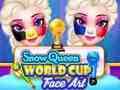 Laro Sining ng mukha ng snow queen world cup  online