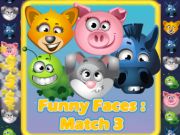 Laro Nakakatawang mukha match-3 7 online