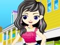 Laro Ang cute na batang babae ay nagbibihis online