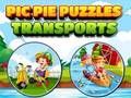 Laro Ang mga pie pie puzzle ay naghahatid online