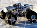 Laro Winter Monster Truck Puzzle  online