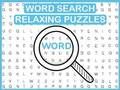 Laro Mga Nakaka-relax na Puzzle sa Paghahanap ng Salita  online
