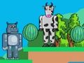 Laro Hippo vs Cow Monster online