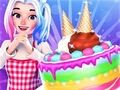 Laro Mga Cute na Doll Cooking Cake  online