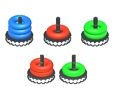 Laro Pagbukud-bukurin ang Stack color Hoop Game  online