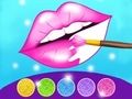 Laro Glitter Lips Coloring Game online