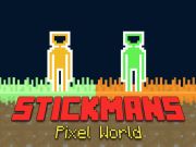 Laro Stickmans Pixel World online