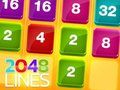 Laro 2048 na mga linya  online