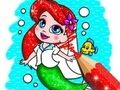 Laro Pangkulay na Aklat: Sirena  online