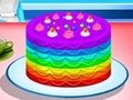 Laro Pagluluto ng Rainbow Cake  online