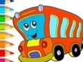 Laro Pangkulay na Aklat: Bus  online