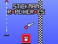Laro Mga Bayani ng Stickman Rope  online