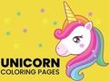 Laro Mga pahina ng pangkulay ng unicorn online