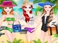 Laro Fashionable beach swimsuit para sa mga batang babae  online