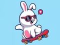 Laro Pangkulay na Aklat: Rabbit Skateboard  online