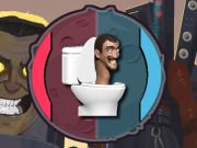 Laro SkiBidi toilet pong online