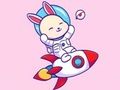 Laro Pangkulay na Aklat: Kuneho Astronaut  online