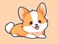 Laro Pangkulay na Aklat: Corgi  online