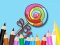 Laro Pangkulay na Aklat: Lollipop  online
