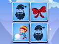 Laro Ang memorya ng winter shuffled card online