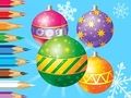 Laro Pangkulay na Aklat: Christmas Decorate Balls  online