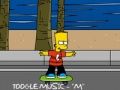 Laro Bart Simpson Skateboarding  online