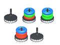 Laro Hoop Stack Brain Puzzle Game online