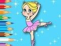 Laro Pangkulay na Aklat: Ballet Girl  online