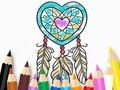Laro Pangkulay na Aklat: Heart Dreamcatcher  online